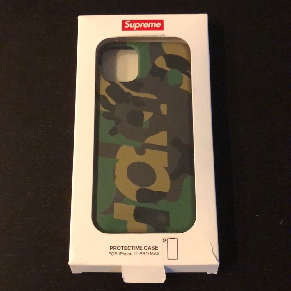 Supreme Camouflage Phone Case for IPhone 11 Pro Max